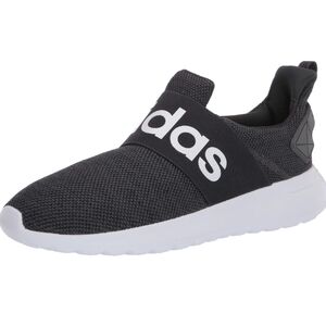 Adidas NWT Women's Lite Racer Adapt Black And White Slip-On Running Shoes